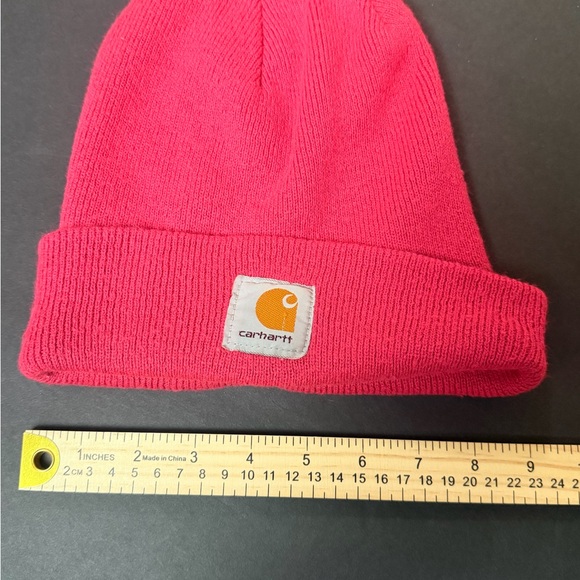 Carhartt Bright Pink Beanie - Picture 5 of 9